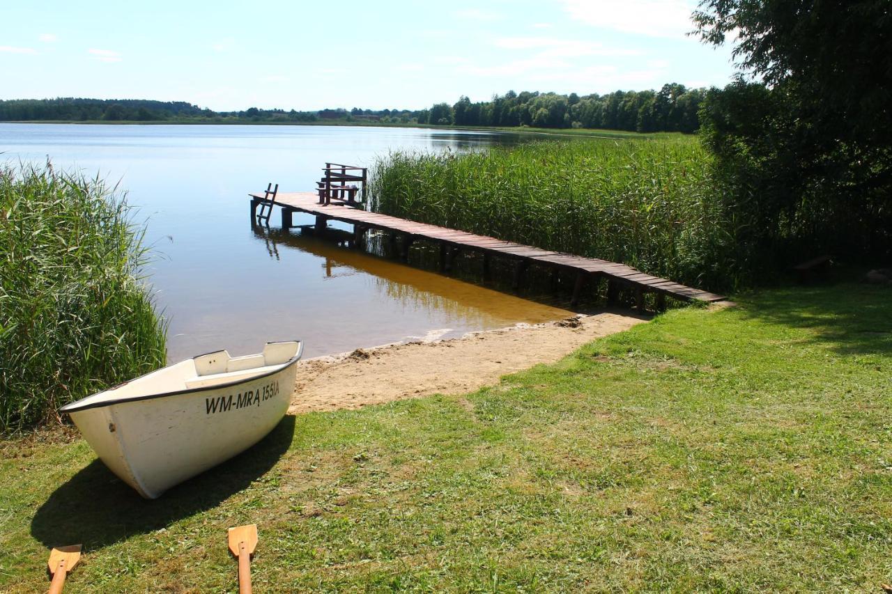 Bajkowe Mazury Domek Holenderski Plaza Lodki Kajaki Wedkowanie Mikołajki エクステリア 写真