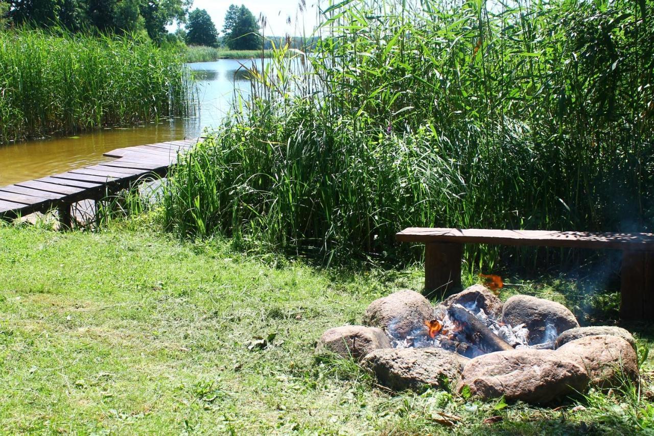 Bajkowe Mazury Domek Holenderski Plaza Lodki Kajaki Wedkowanie Mikołajki エクステリア 写真
