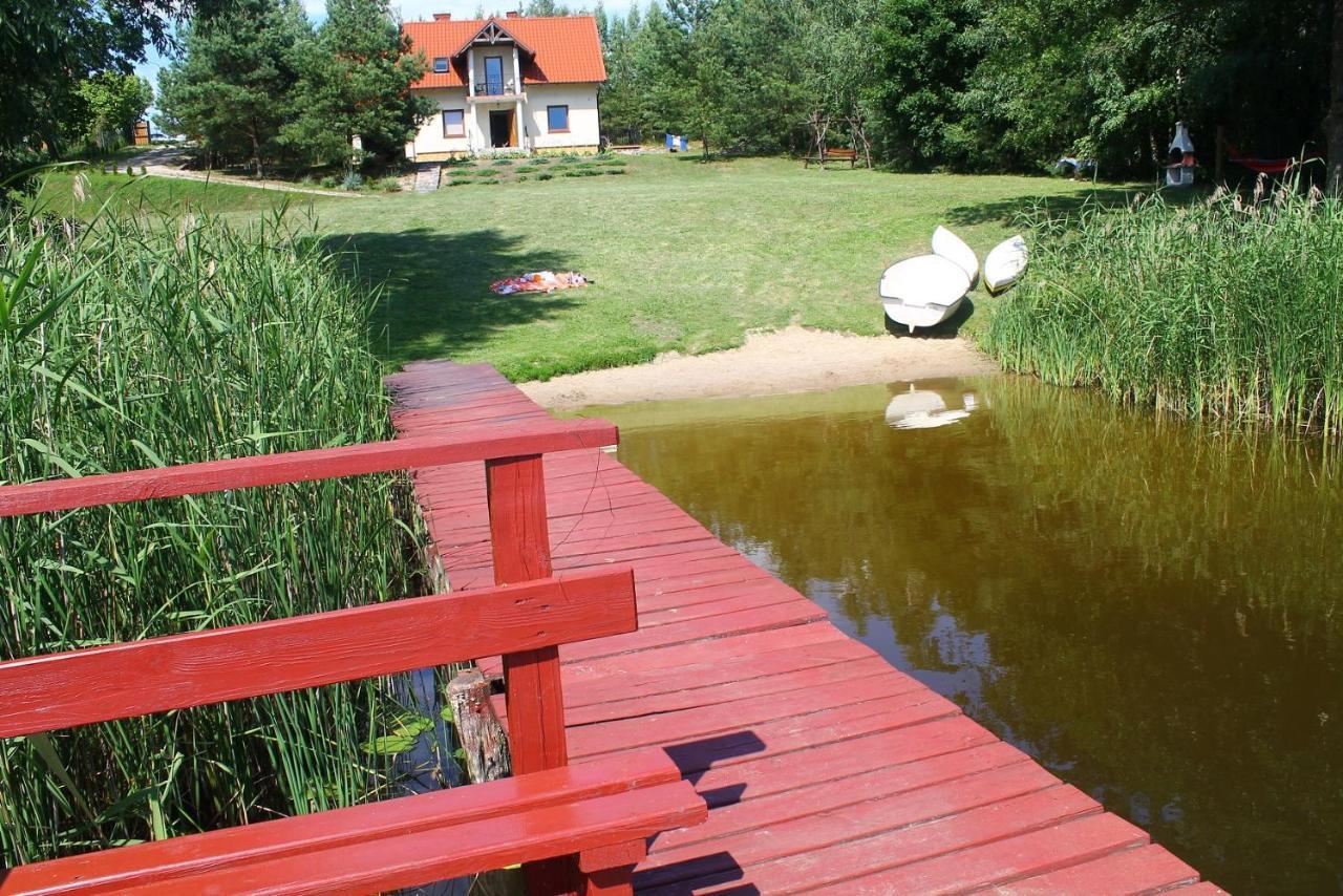 Bajkowe Mazury Domek Holenderski Plaza Lodki Kajaki Wedkowanie Mikołajki エクステリア 写真